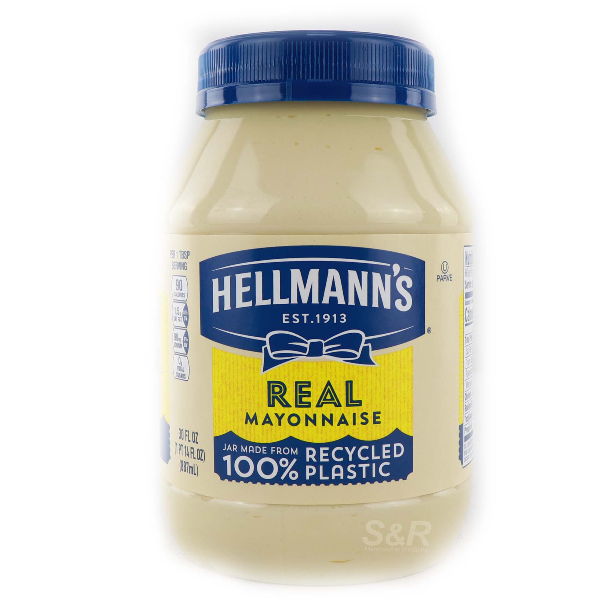 Hellman's Real Mayonnaise 887mL Hellman's Real Mayonnaise 887mL